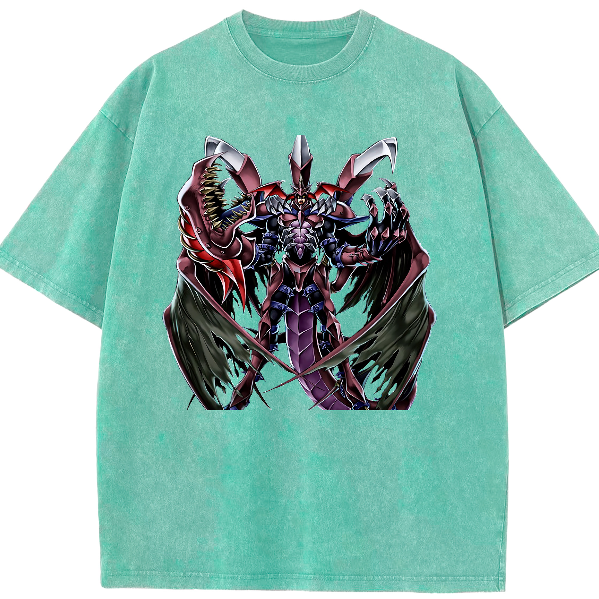 （画像用） 遊☆戯☆王 Yu-Gi-Oh! 綿100% ヴィンテージ風 半袖Tシャツ（フロントプリント）